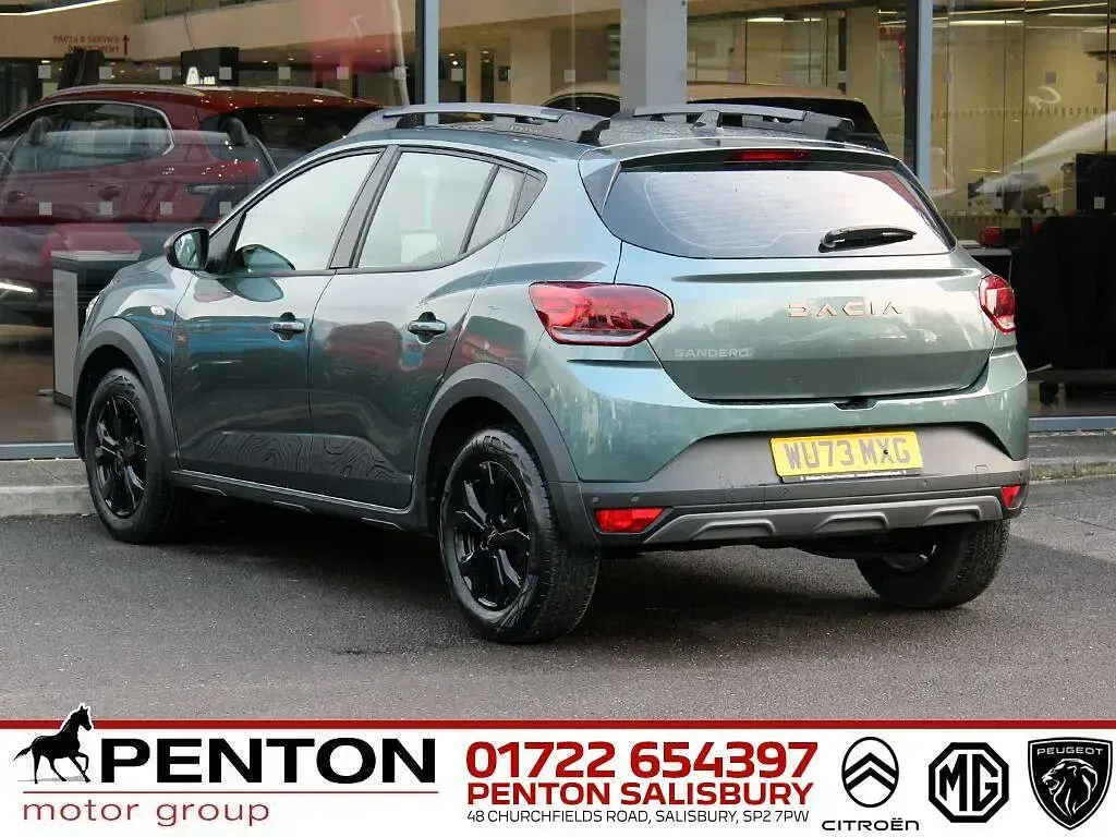 Used Dacia Sandero Extreme 100 HP (73 kW) 2023 Green Hatchback