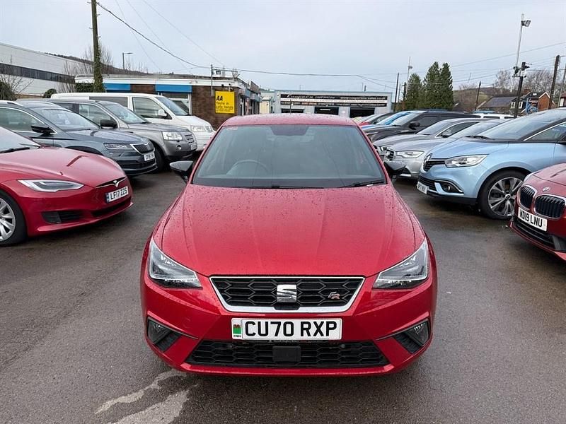 Begagnad Seat Ibiza FR 95 HK (69 kW) 2020 Röd Halvkombi