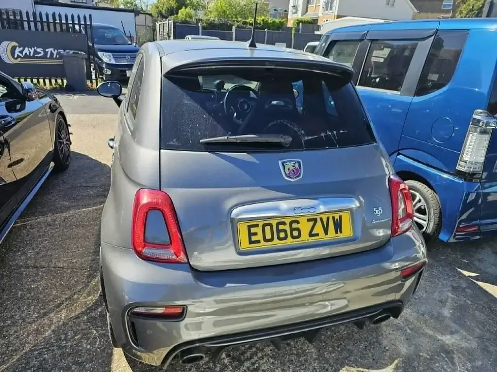 Used Abarth 595 Turismo 165 HP (121 kW) 2016 Grey Hatchback