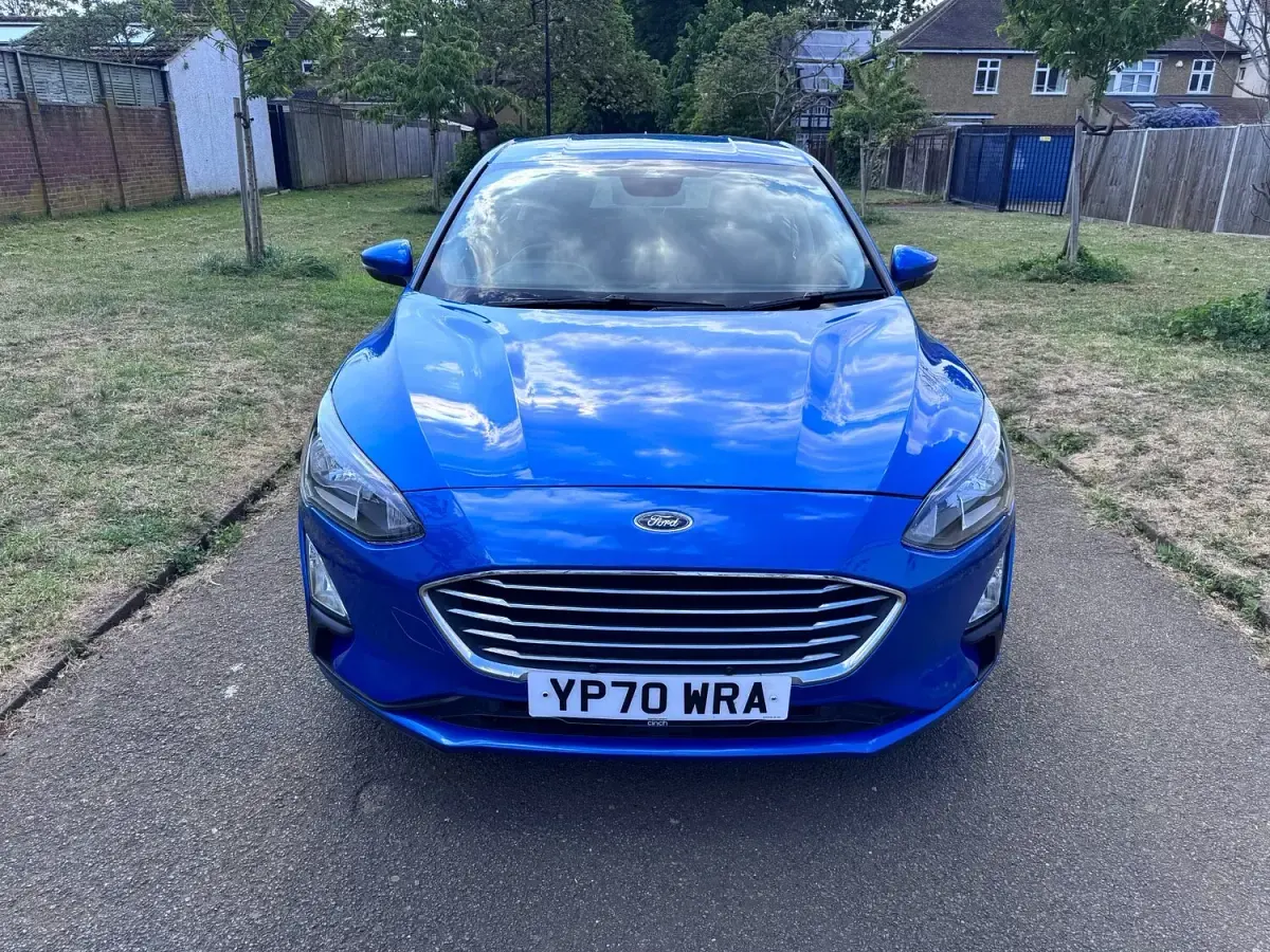Used Ford Focus Titanium 2020 Blue Hatchback