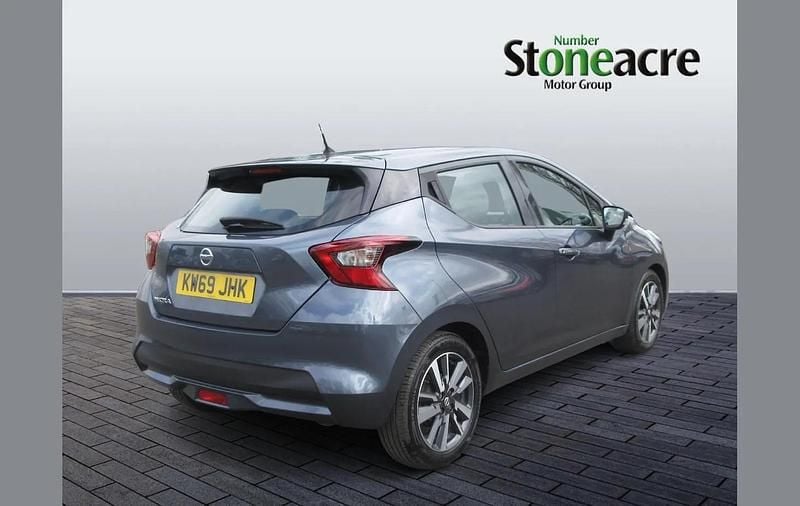 Used Nissan Micra Acenta Limited Edition 99 HP (72 kW) 2019 Grey Hatchback