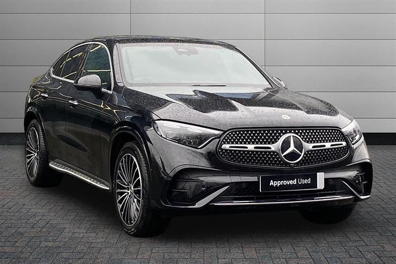 Used Mercedes GLC300 AMG line 258 HP (189 kW) 2025 Obsidian black Coupe