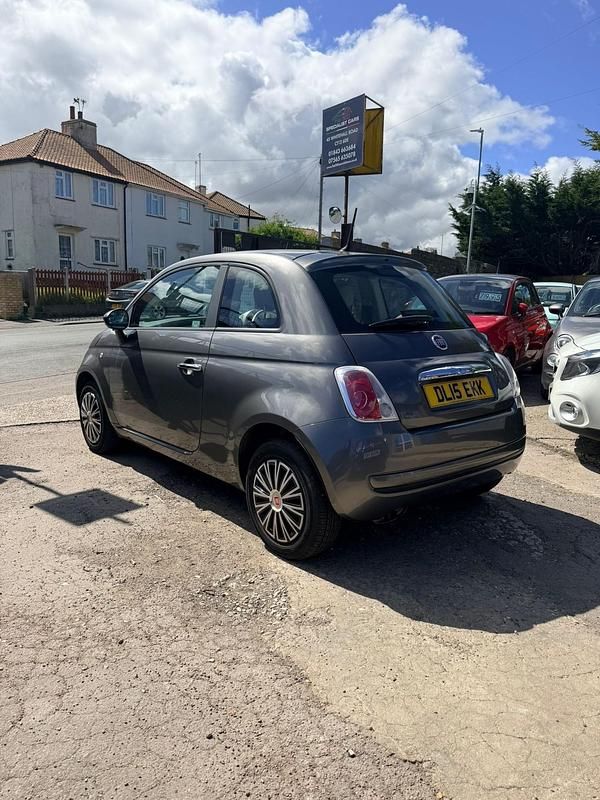 Usado Fiat 500 Pop 2015 Cinzento Citadino