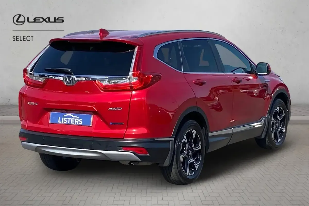 Used Honda CR-V Hybrid 184 HP (135 kW) 2020 Red SUV