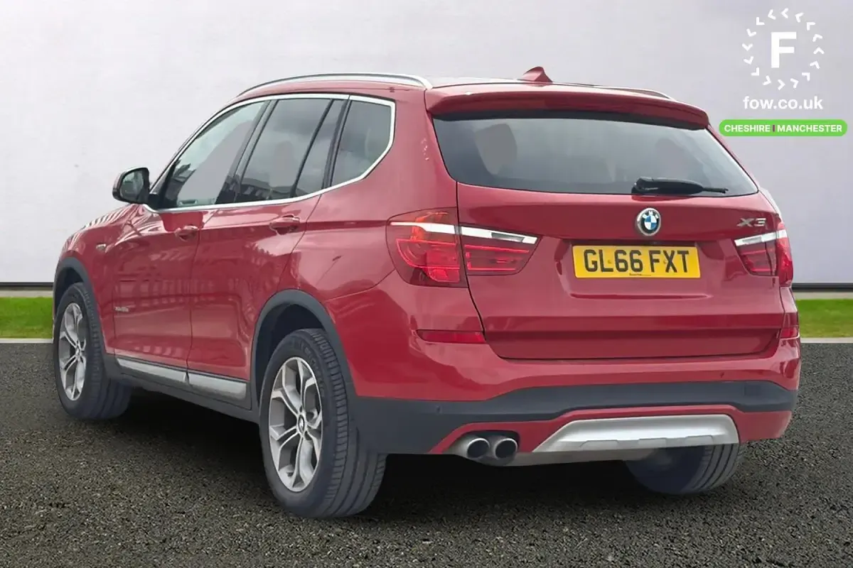 Used BMW X3 xLine 258 HP (189 kW) 2016 Red SUV