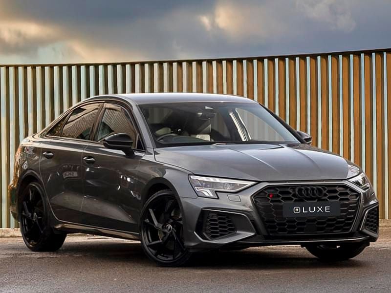 Grey Used 2023 Audi S3 Black Edition Sedan | £36,898 (Fair price) - Image 1/4