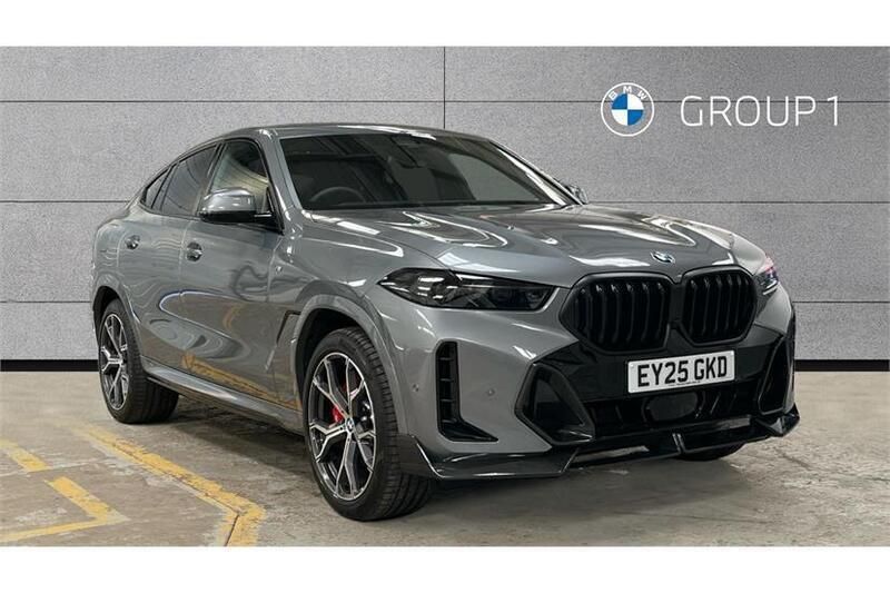 Grey Used 2025 BMW X6 M Sport SUV | £73,990 - Image 1/4