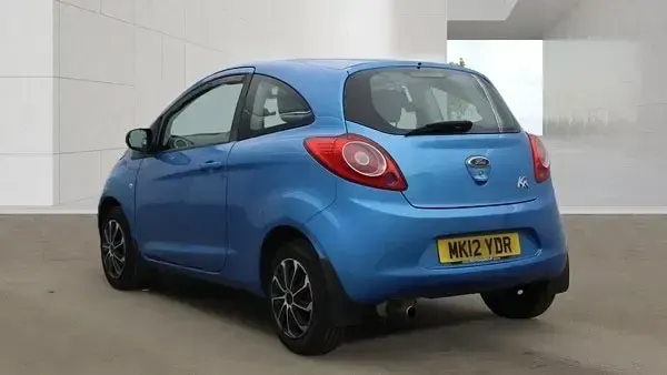 Used Ford Ka S 69 HP (50 kW) 2012 Blue Hatchback