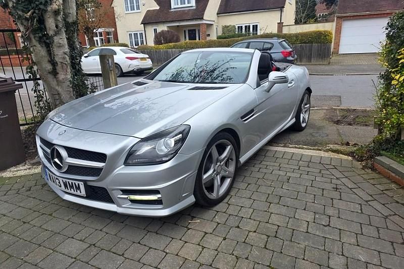 Used Mercedes SLK250 AMG 2013 Silver Cabriolet