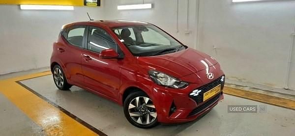 Red Used 2024 Hyundai i10 Advanced Hatchback | £14,699 (Fair price) - Image 1/3