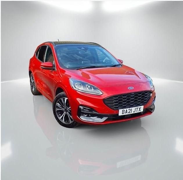 Red Used 2021 Ford Kuga ST-Line X SUV | £14,995 (Super price) - Image 1/4