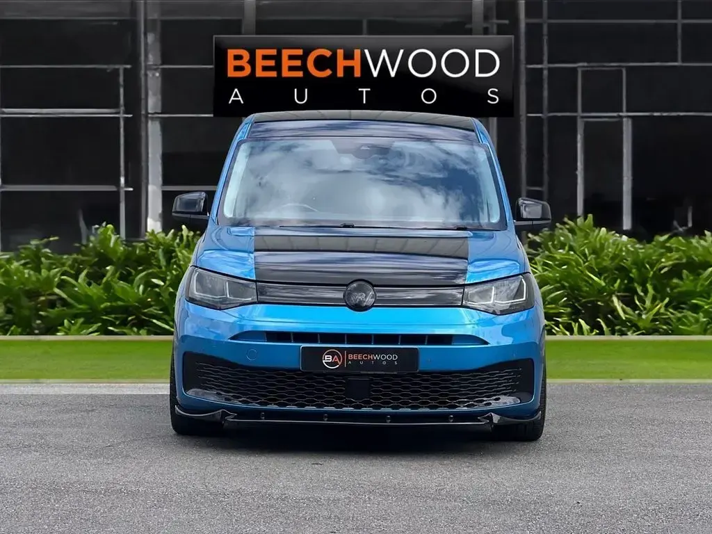 Used VW Caddy S 122 HP (89 kW) 2021 Blue MPV
