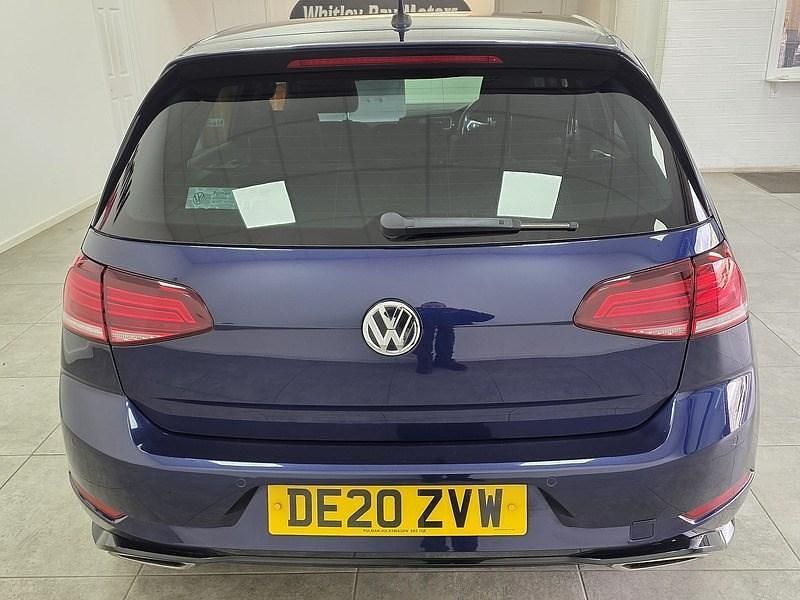 Used VW Golf VII R-line Edition 150 HP (110 kW) 2020 Blue Hatchback