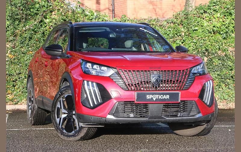 Red Used 2025 Peugeot 2008 GT SUV | £21,062 - Image 1/3