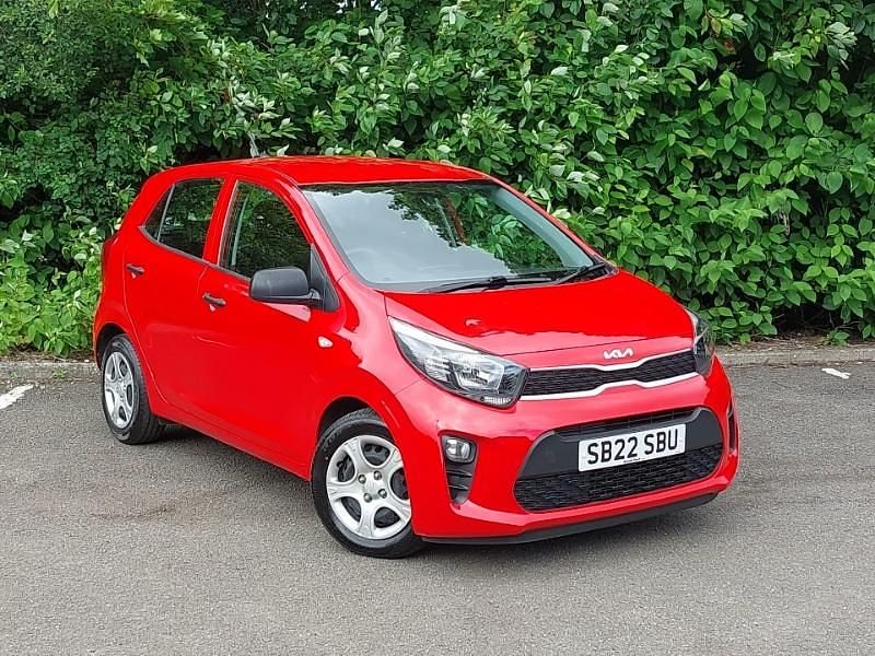 Red Used 2022 Kia Picanto 4 Hatchback | £9,498 (Super price) - Image 1/4