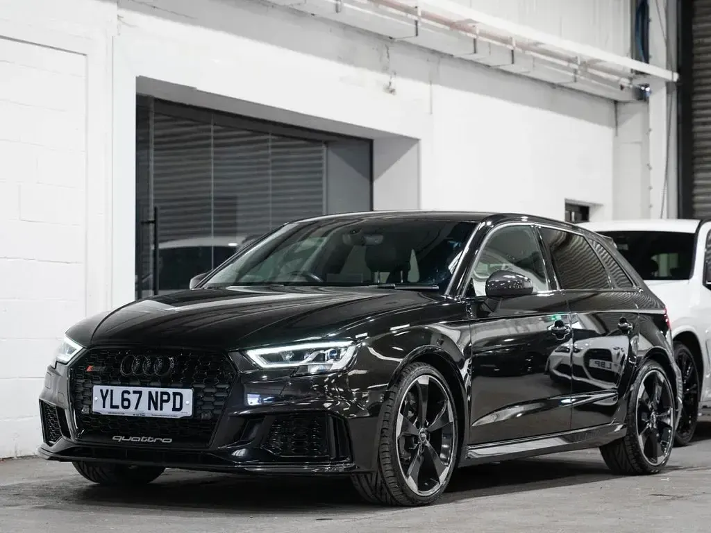 Used Audi RS3 Business 400 HP (294 kW) 2017 Black Sedan