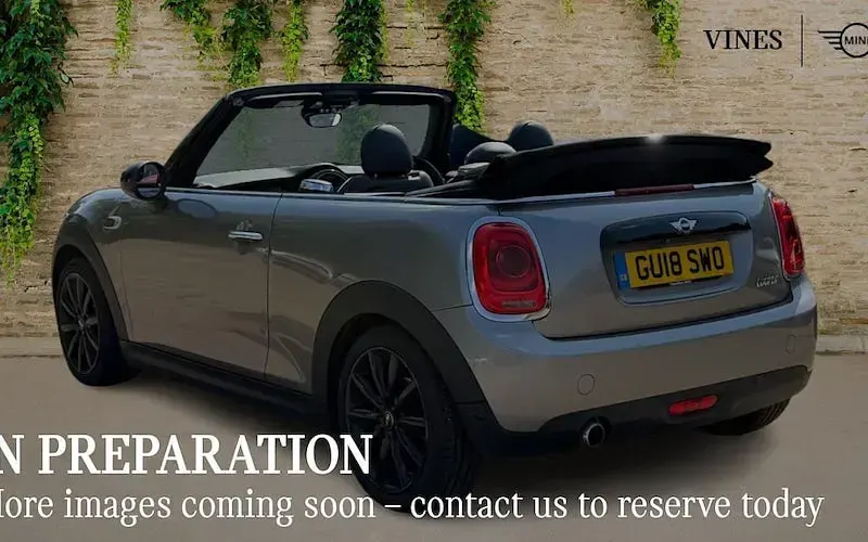 Used Mini Cooper Cabriolet 136 HP (100 kW) 2017 Silver Cabriolet