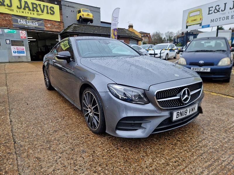 Used Mercedes E400 AMG Line Premium Plus 2018 Grey Coupe