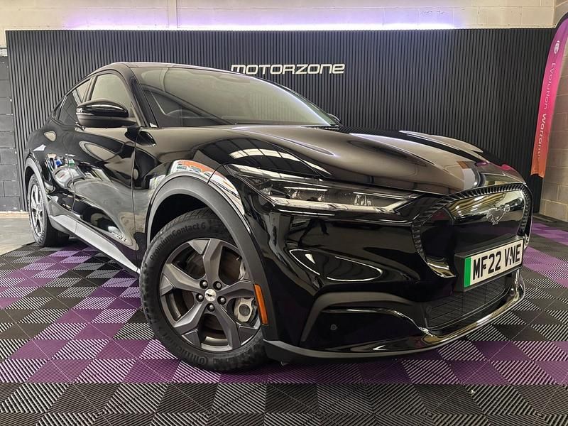 Black Used 2022 Ford Mustang Mach-E Standard Range SUV | £15,895 (Fair price) - Image 1/4