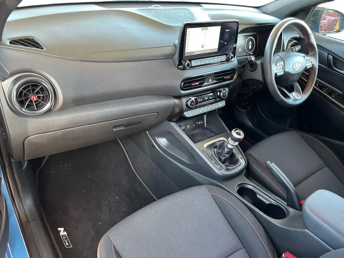 Used Hyundai Kona N Line 117 HP (86 kW) 2023 Blue SUV