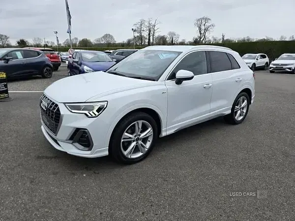 Used Audi Q3 S-Line 150 HP (110 kW) 2021 White SUV