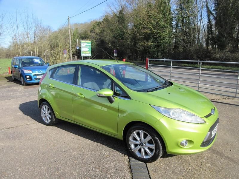 Used Ford Fiesta Zetec 2008 Green Hatchback