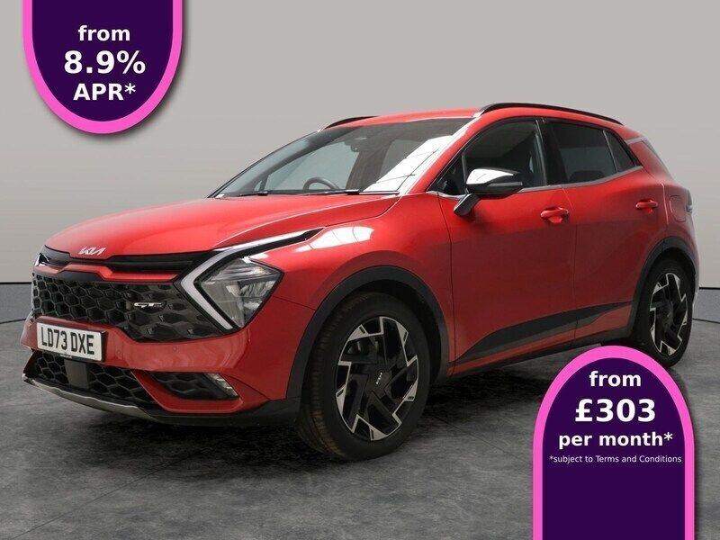Red Used 2023 Kia Sportage GT-Line SUV | £22,124 (Good price) - Image 1/3