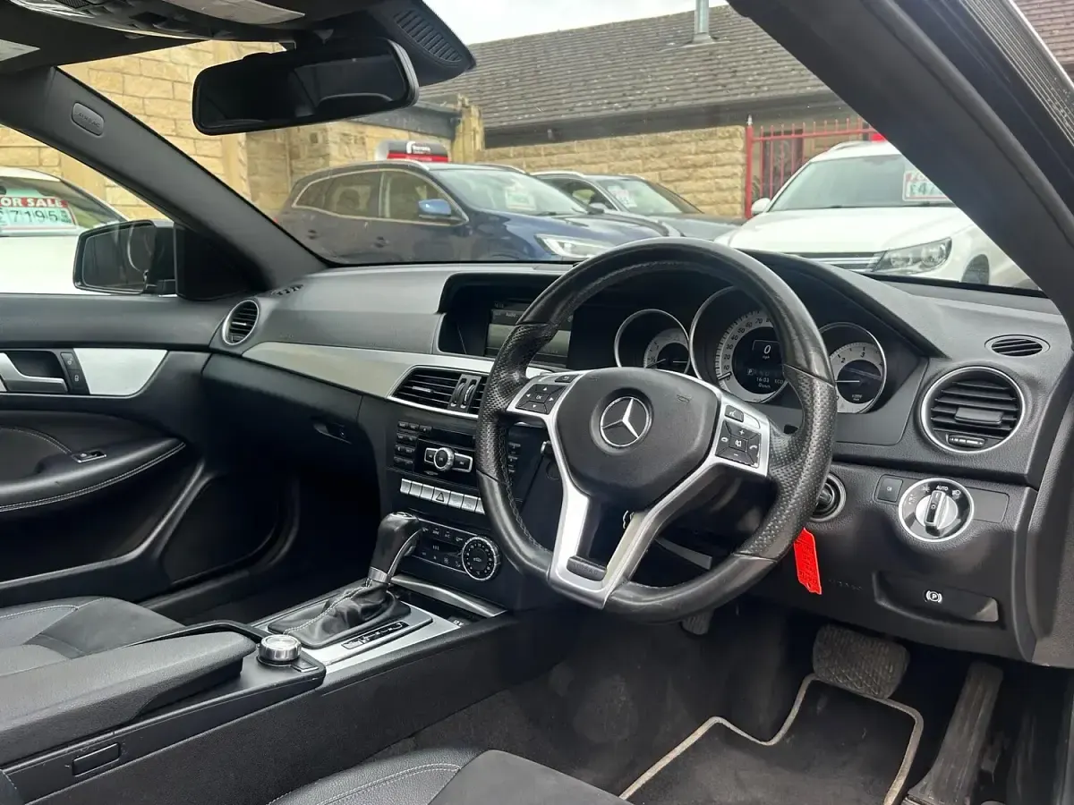 Used Mercedes C220 Sport Edition 170 HP (125 kW) 2015 Black Coupe