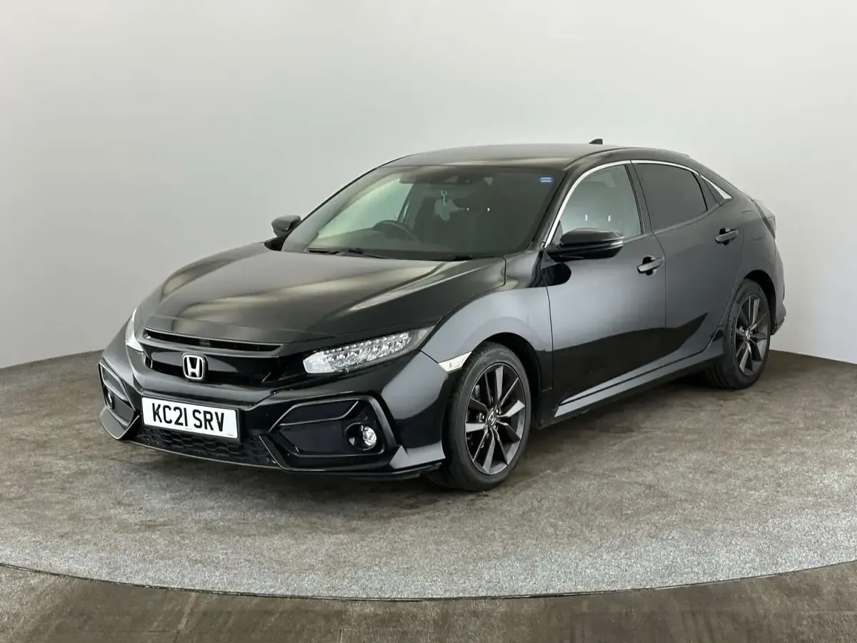 Used Honda Civic SR 126 HP (92 kW) 2021 Black Hatchback
