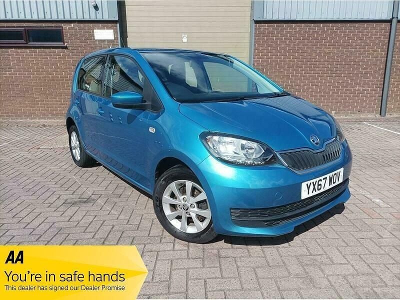 Blue Used 2017 Skoda Citigo SE Hatchback | £5,699 (Fair price) - Image 1/4