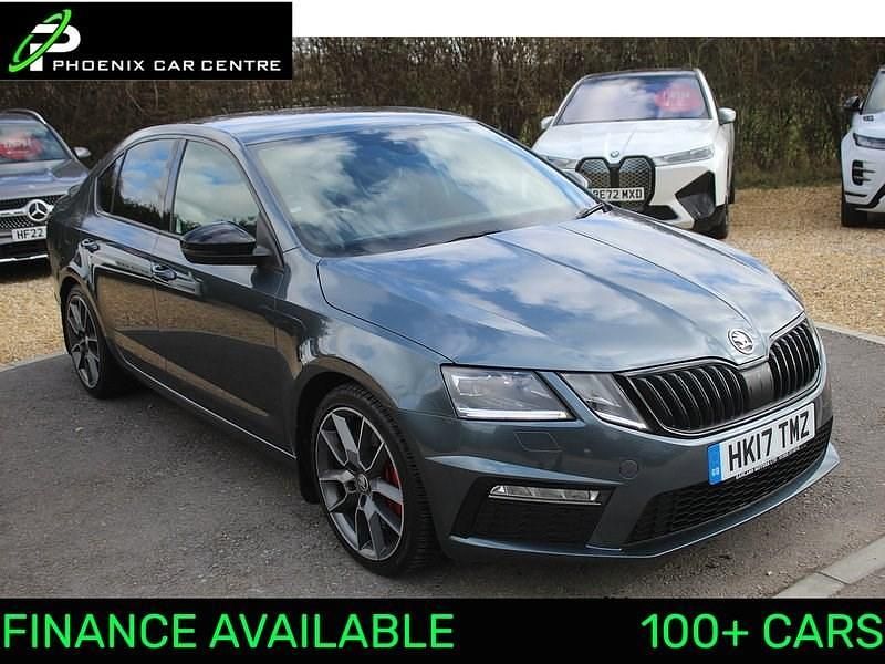 Used Skoda Octavia vRS 230 HP (169 kW) 2017 Quartz grey metallic Hatchback