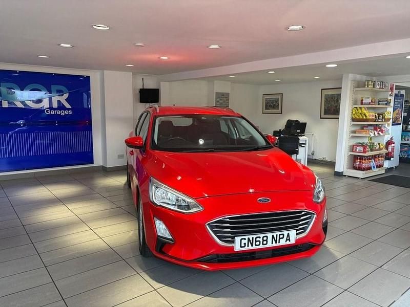 Red Used 2019 Ford Focus Titanium Estate | £13,779 (Fair price) - Image 1/4