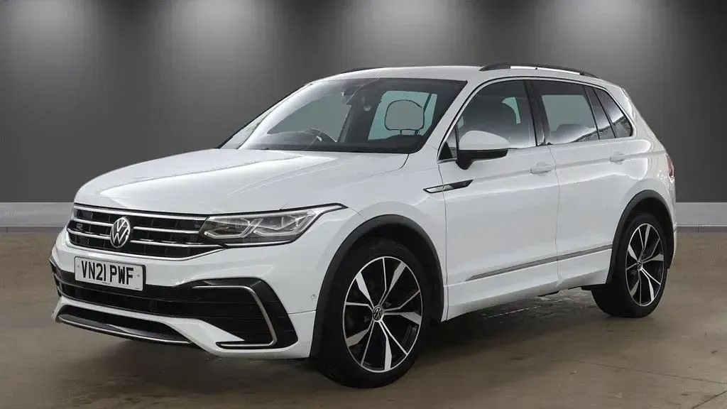 Used VW Tiguan R-line 150 HP (110 kW) 2021 White SUV