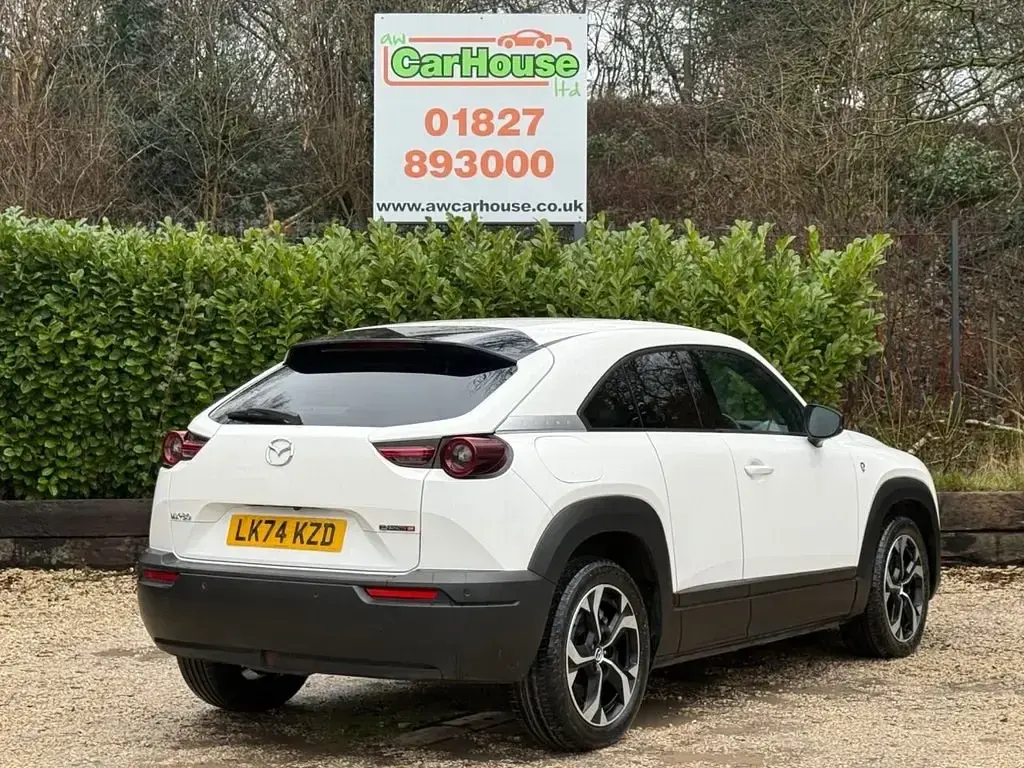 Used Mazda MX30 Exclusive-Line 170 HP (125 kW) 2025 White SUV