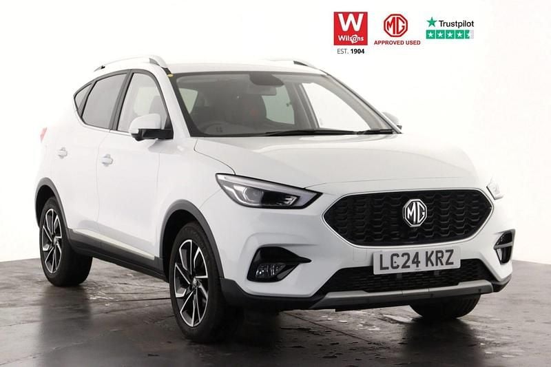 White Used 2024 MG ZS Exclusive Sedan | £14,994 (Fair price) - Image 1/4