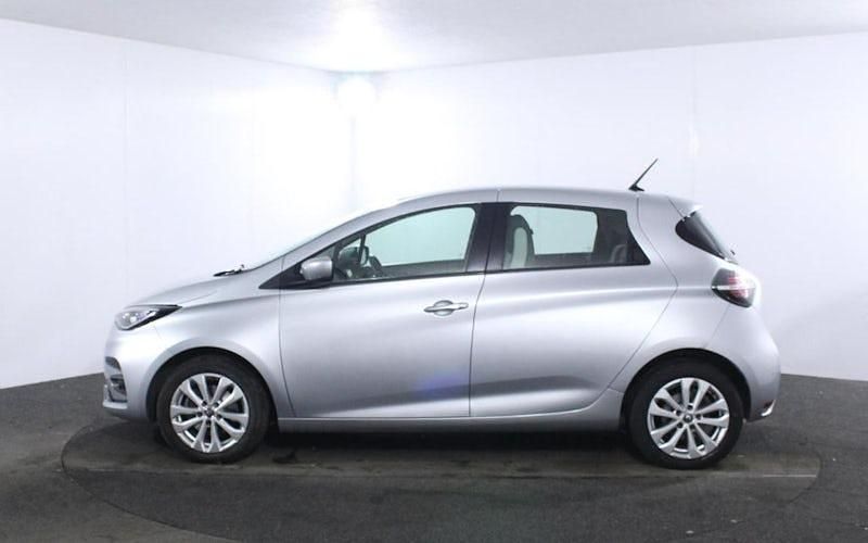 Usado Renault Zoe Iconic 100 kW (136 CV) 2021 Gris Utilitario