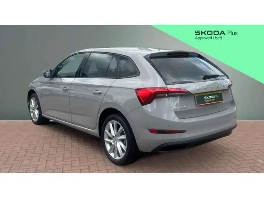 Used Skoda Scala SE L 110 HP (80 kW) 2021 Grey Hatchback