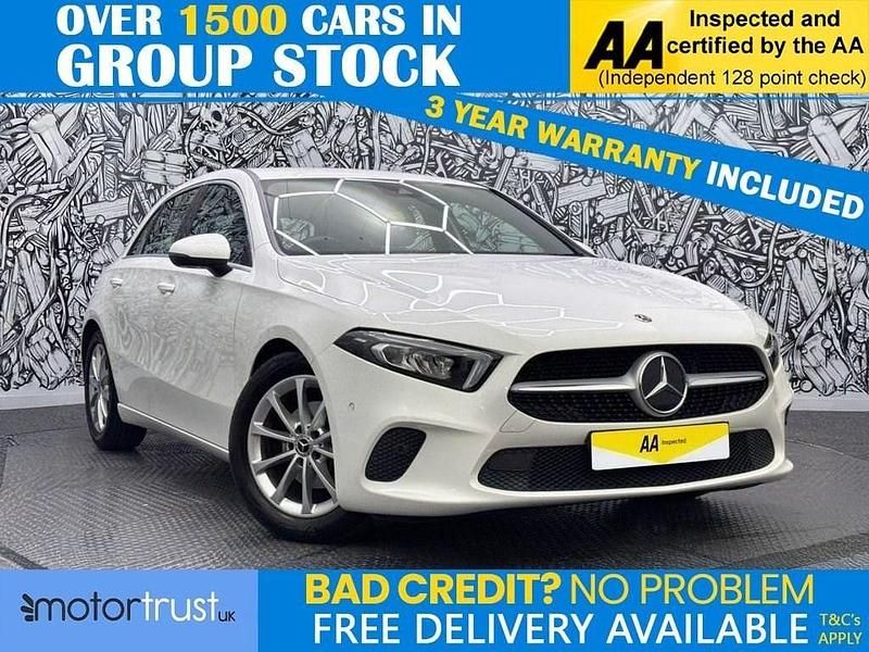 Used Mercedes A180 Executive 136 HP (100 kW) 2020 White Hatchback