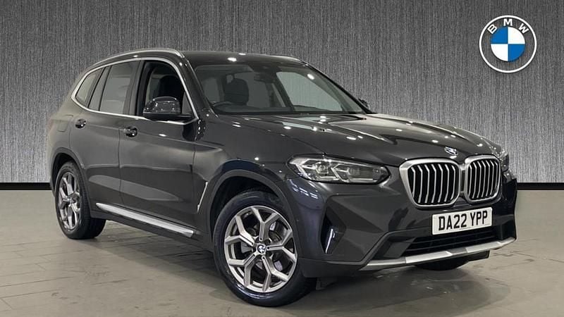 Grey Used 2022 BMW X3 xLine SUV | £29,499 (Good price) - Image 1/4