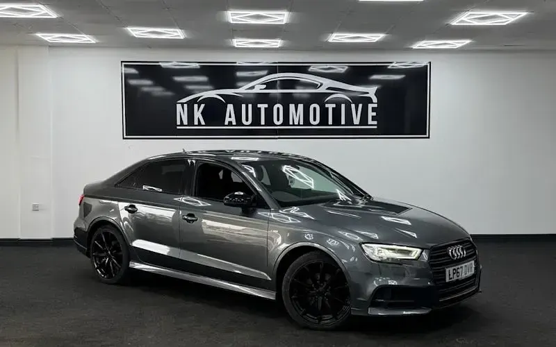 Begagnad Audi A3 Black Edition 150 HK (110 kW) 2018 Sedan