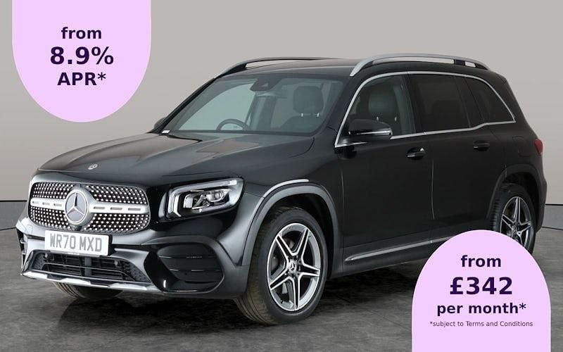 Used 2022 Mercedes GLB200 AMG line SUV | £23,215 (Good price) - Image 1/2