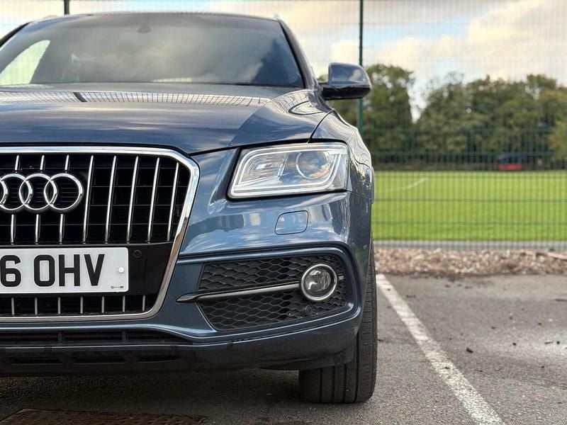 Used Audi Q5 S-line plus 230 HP (169 kW) 2016 Blue SUV