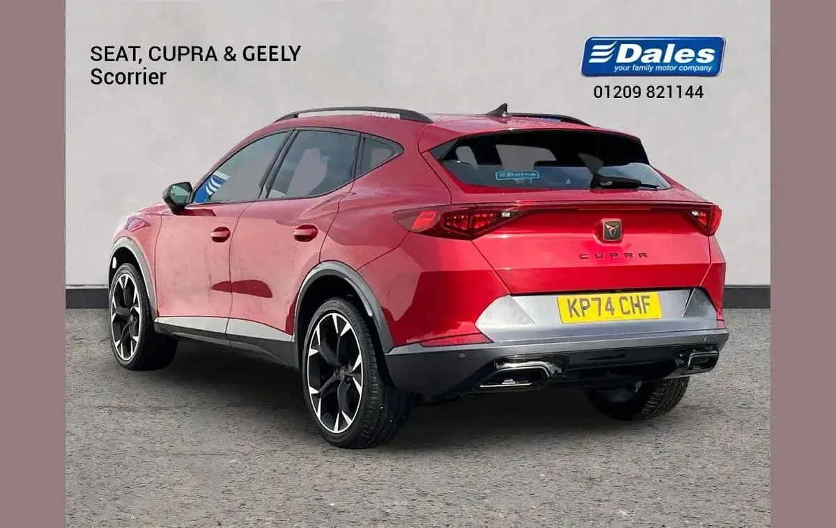 Used Cupra Formentor 150 HP (110 kW) 2024 Red SUV