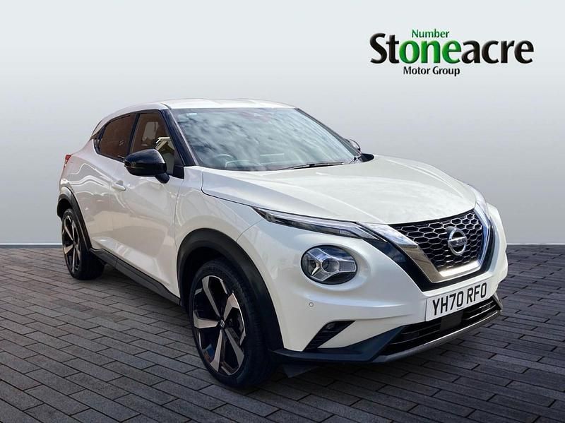 White Used 2020 Nissan Juke N-Connecta SUV | £12,490 (Fair price) - Image 1/4