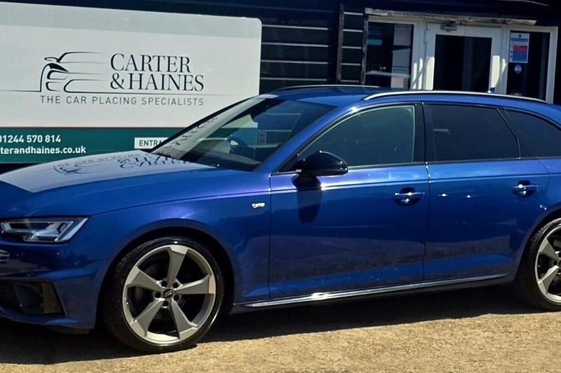 Blue Used 2019 Audi A4 Black Edition Estate | £17,495 (Fair price) - Image 1/1