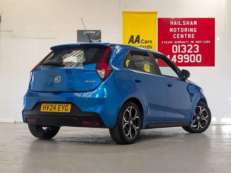Used MG MG3 Exclusive 2024 Blue Hatchback