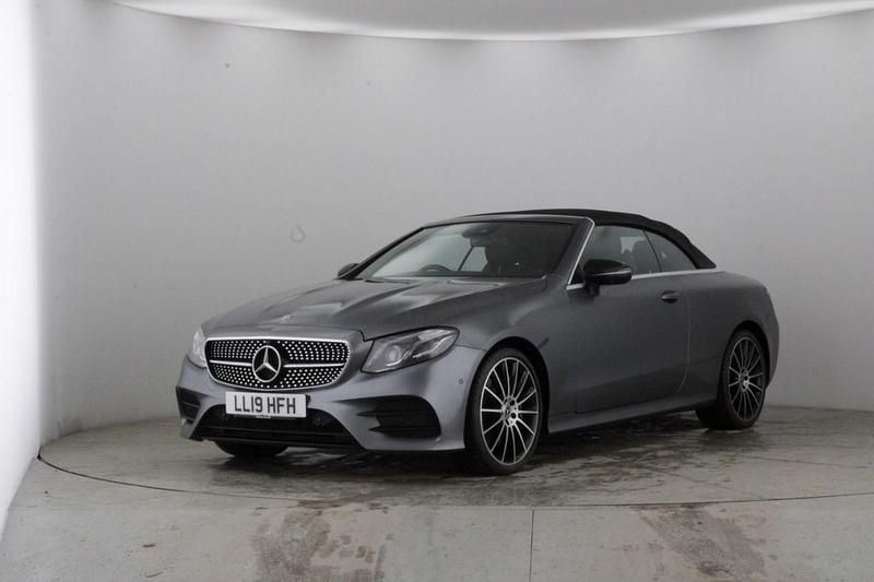 Grey Used 2019 Mercedes E350 AMG line Cabriolet | £22,024 (Good price) - Image 1/3