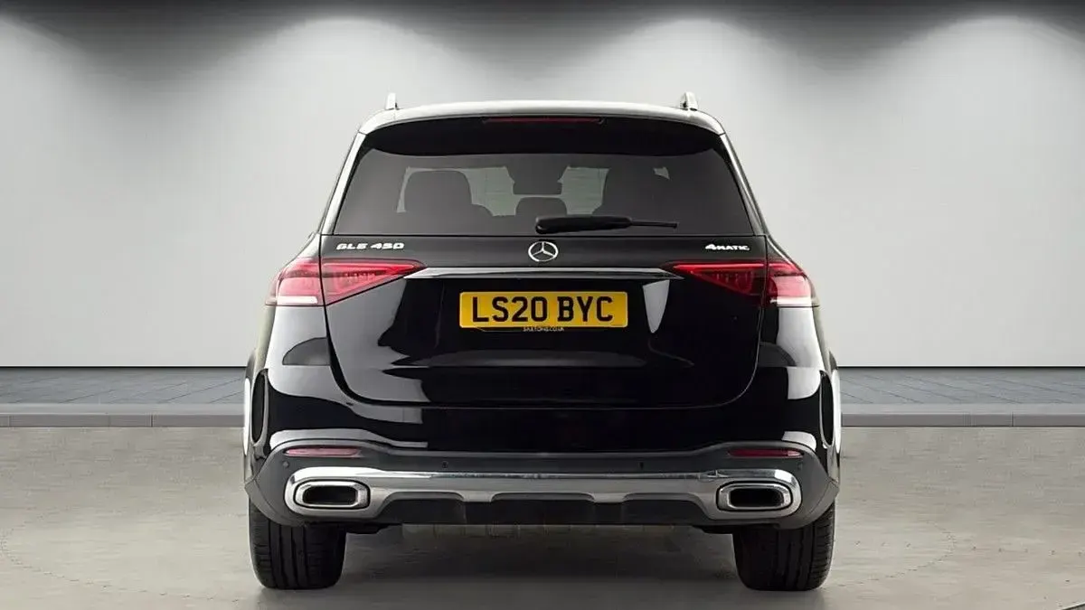 Used Mercedes GLE450 AMG AMG line 367 HP (269 kW) 2019 Obsidian black SUV