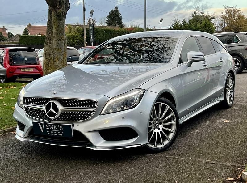 Used Mercedes CLS220 AMG line 2017 Silver Estate