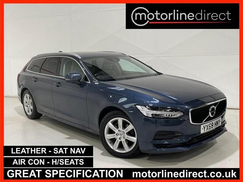 Blue Used 2018 Volvo V90 Momentum Estate | £16,449 (Fair price) - Image 1/4